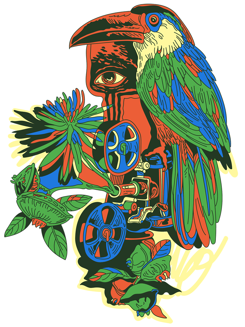 Festival de Cinema © Ilustra Marcio Moreno